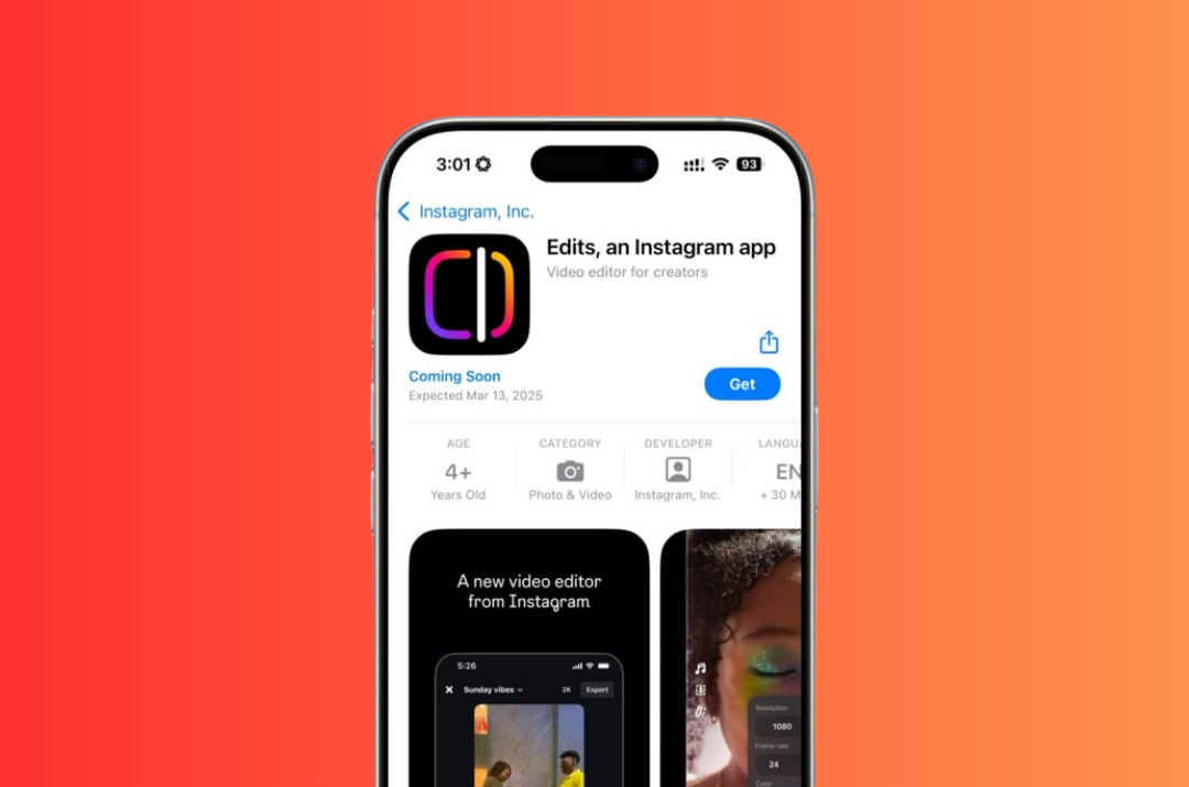 Edits: la nuova app di Instagram rivoluzionerà l'editing video?